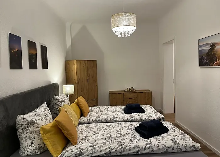 Wohnperle: Zentrumsnah*ruhig*familienbett*2 Sz